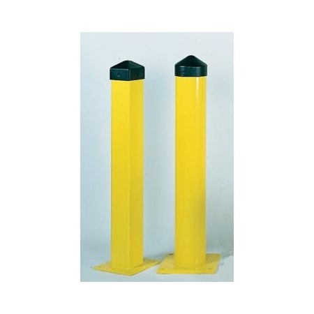 Accuform STEEL POST BOLLARDS SQUARE 5 in  X 5 in  FMR475 FMR475